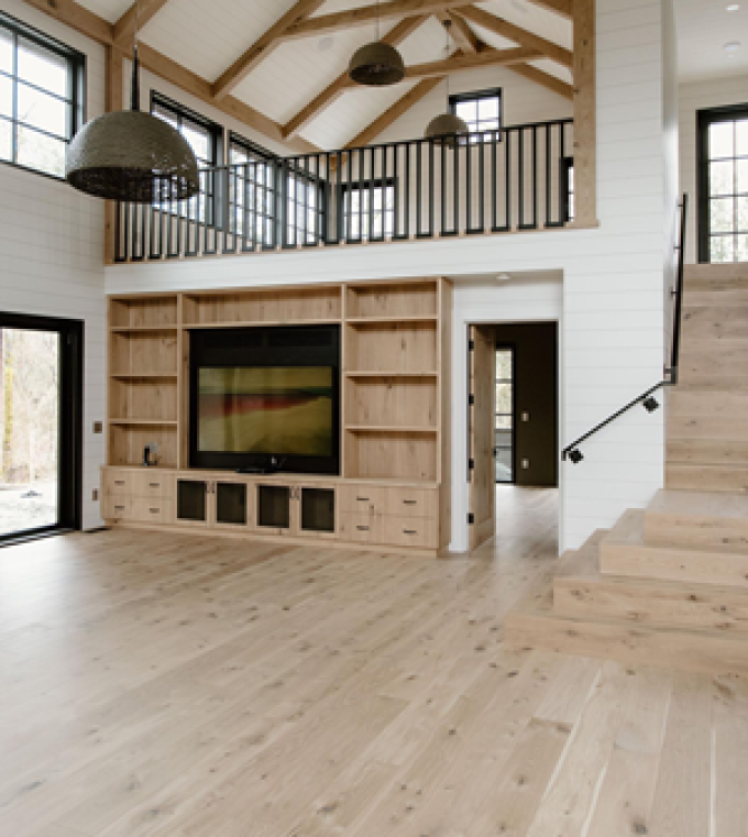 Wide Plank Hardwood