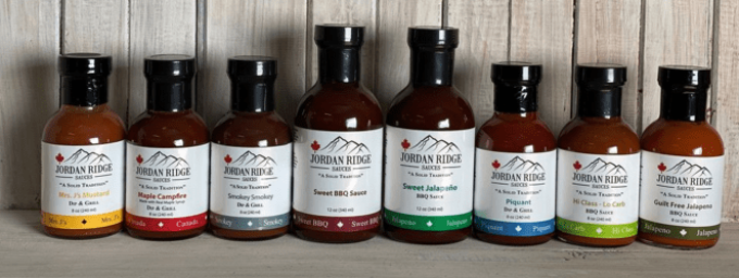 Jordan Ridge Sauces