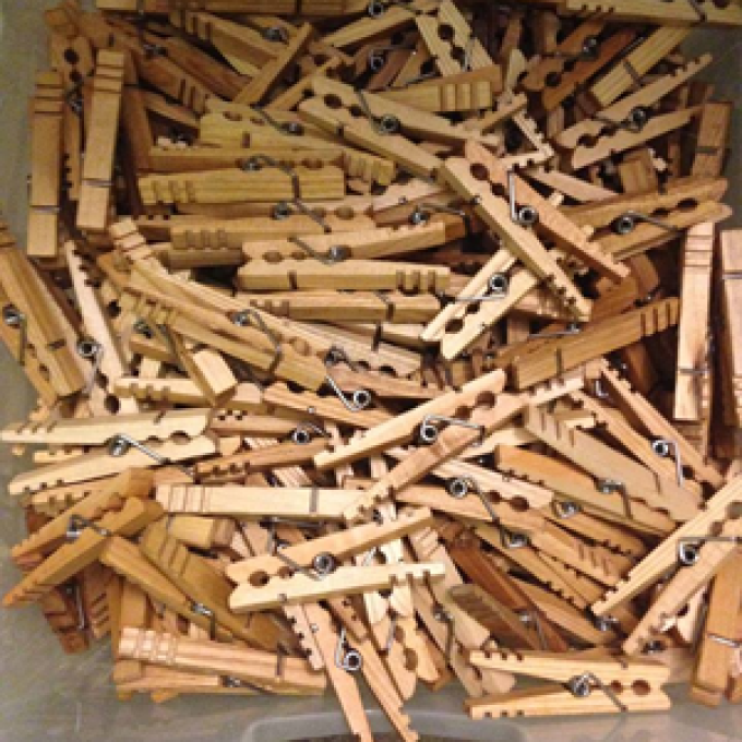 The Clothespin Lady
